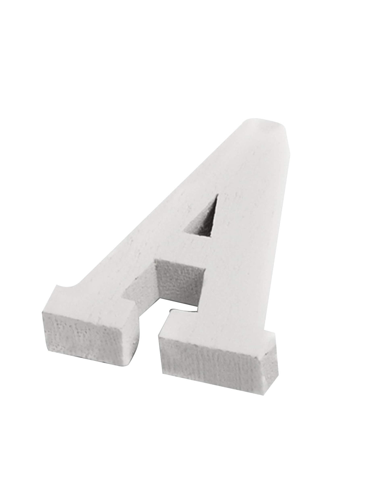 Lettre a en bois pour déco mariage blanc