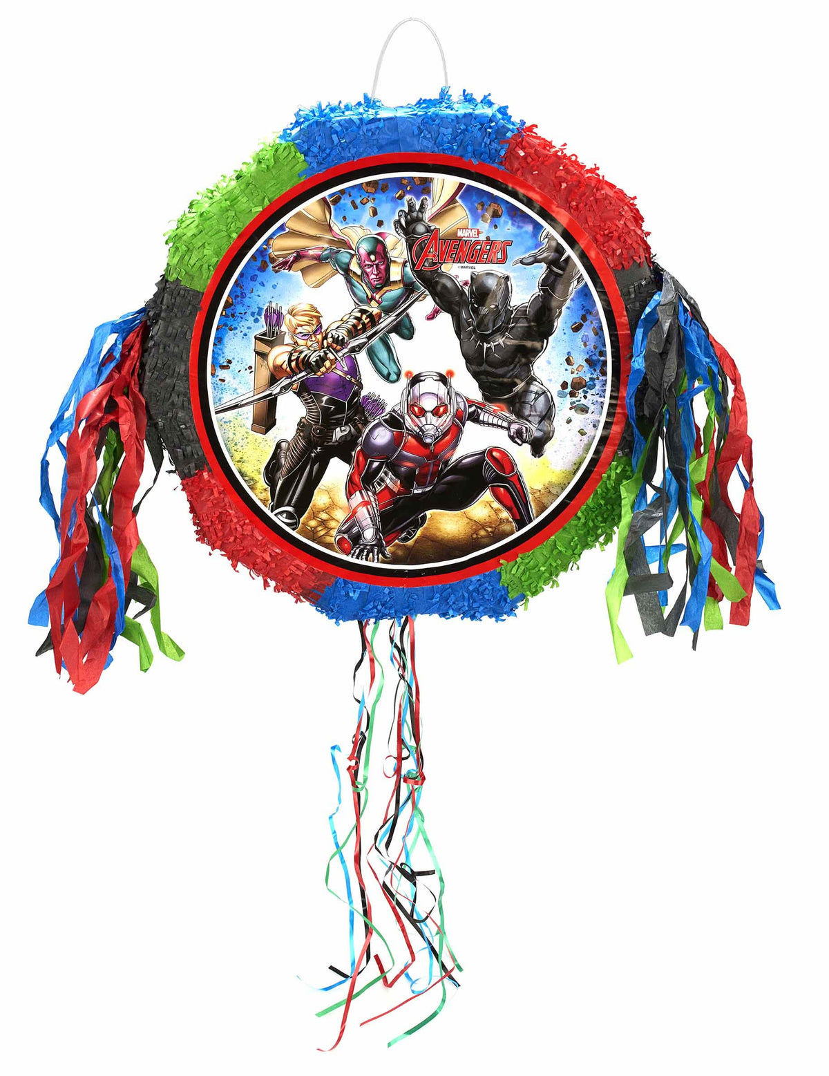 Edestä kuva Pinata The Avengers