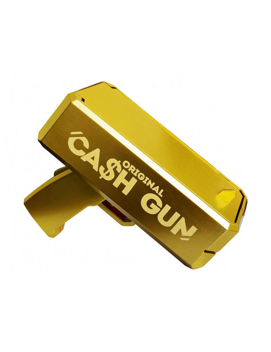 Vue de profil du pistolet distributeur de billets Cash Gun