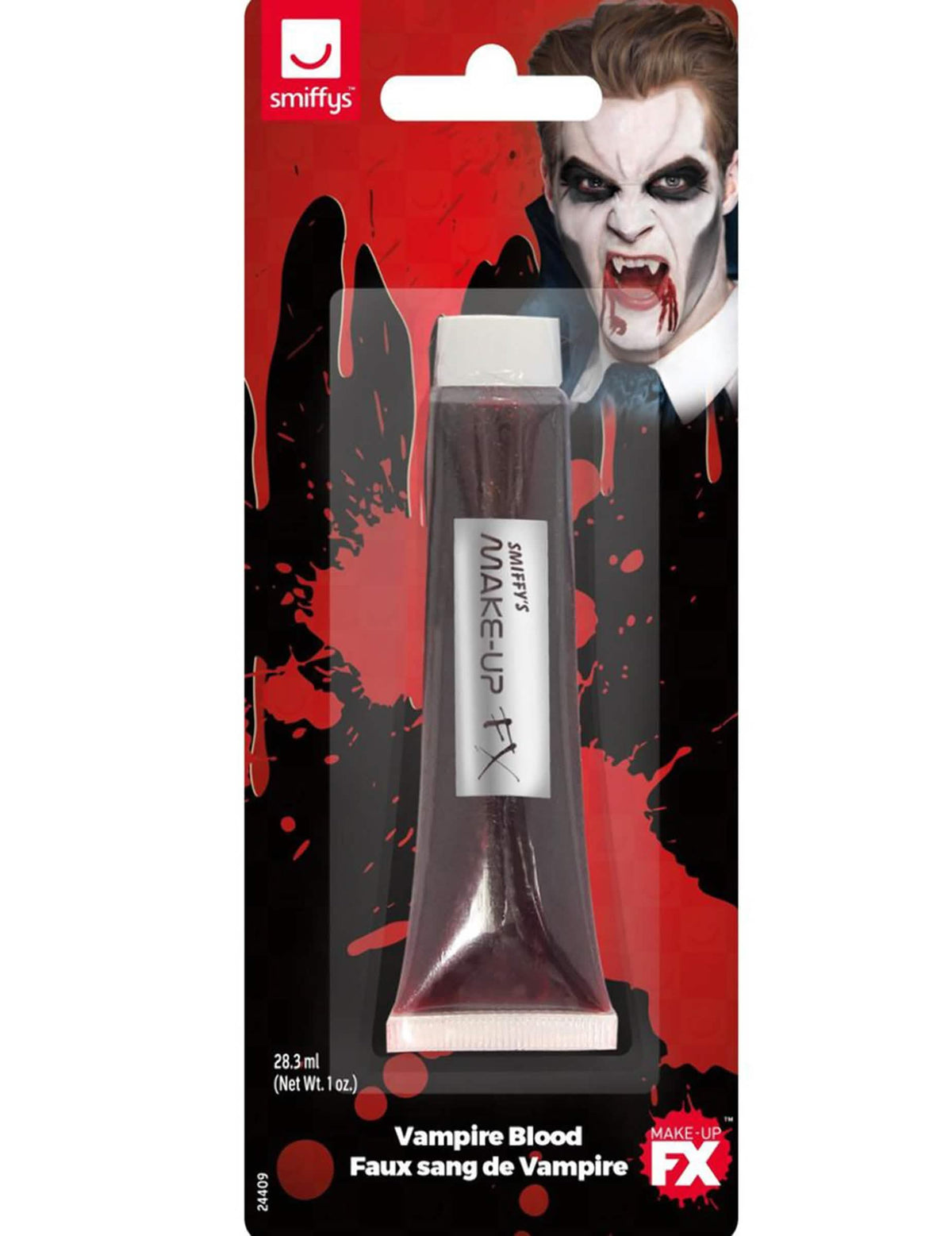 Vampyyrin putkiveri aikuiset punainen 28,3 ml