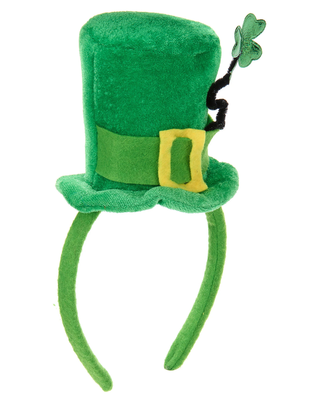 Naisten hiuspanta St Patrick's -minihattu apilanoksalla