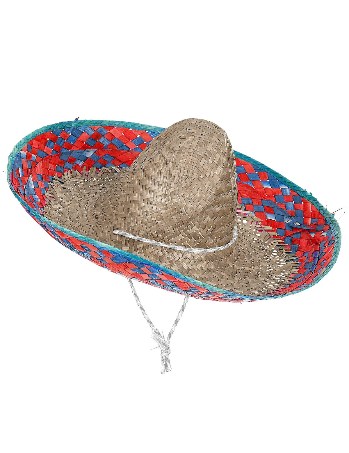 Aikuisten punasininen sombrero