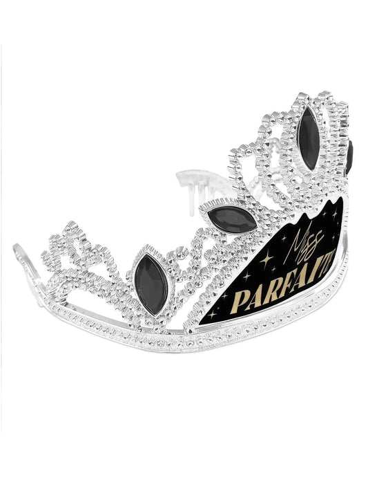 Miss Täydellinen olkanauha ja tiara -setti