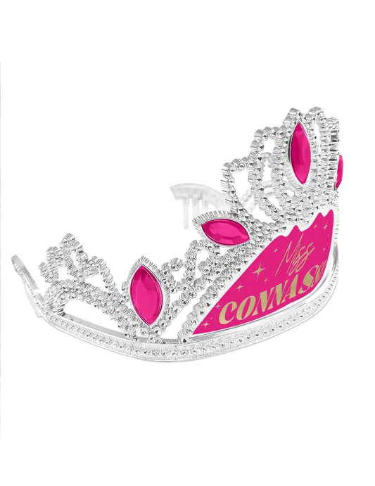 Asustepaketti Miss Ilkeä olkanauha ja tiara
