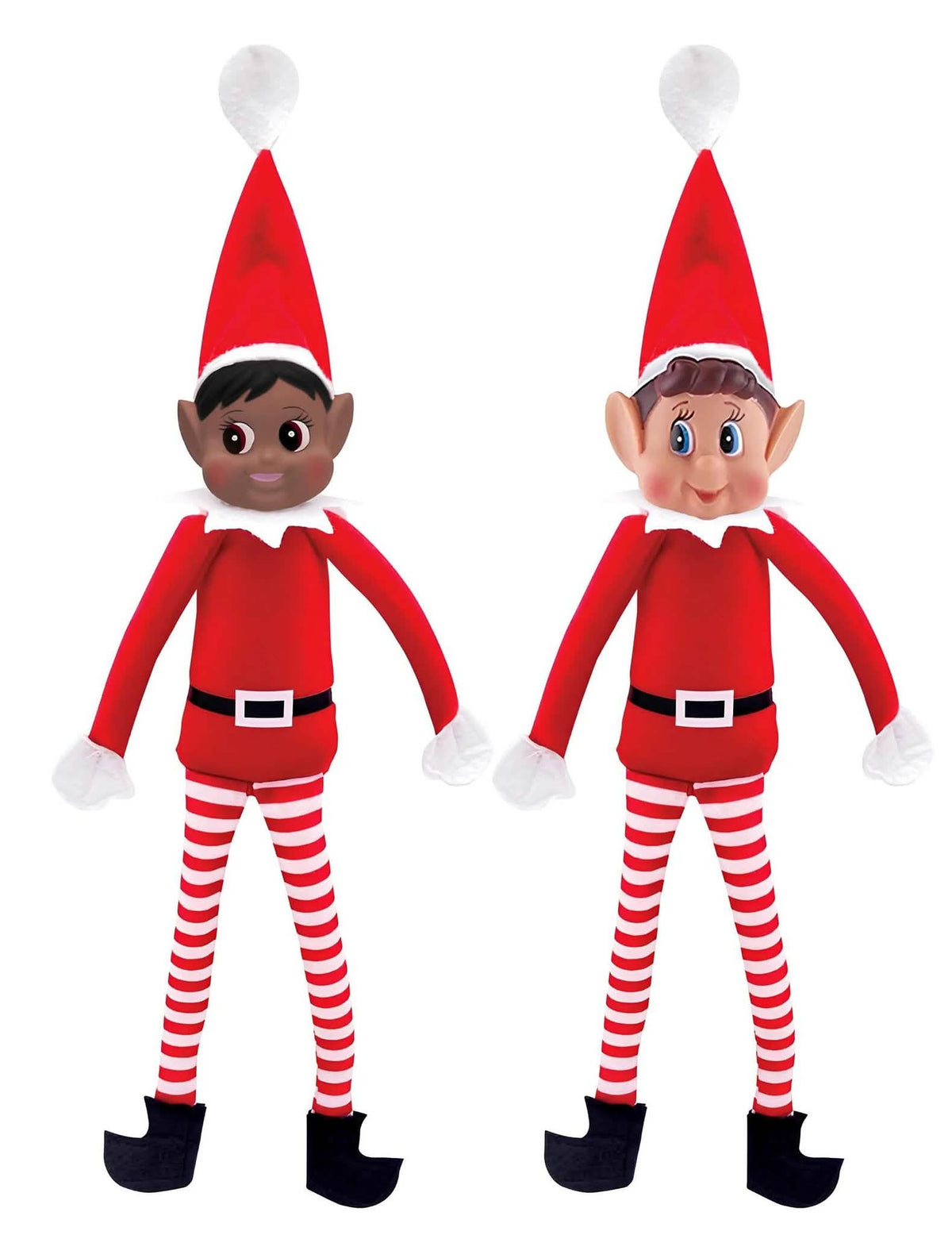 Ilkikurinen joulutonttukaksikko, Elfie ja Helinä-keiju