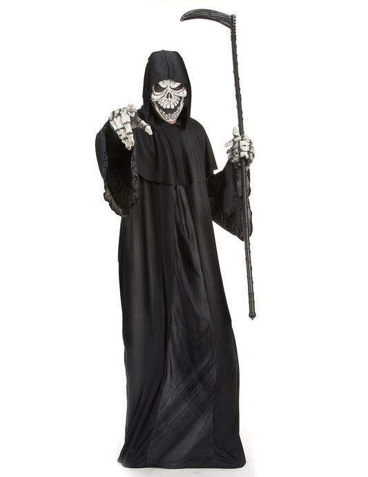 Viikatemiehen naamiaisasu ja asusteet halloweeniksi miehelle