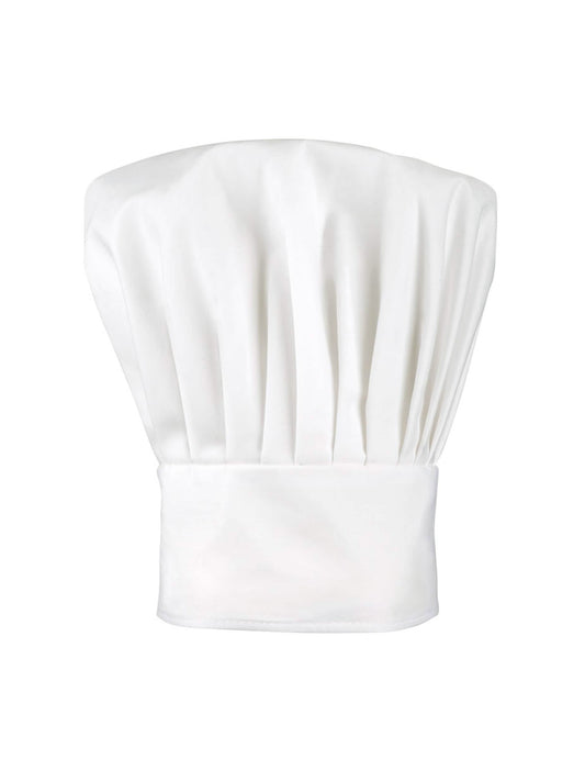 Vue de face de la toque de cuisinier pour enfant