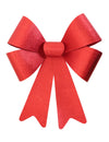 Nœud de fête pour décoration rouge brillant