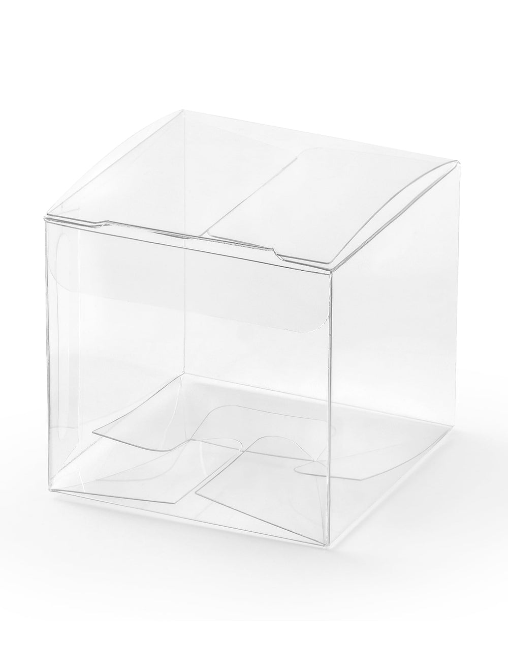 Petites boîtes pour cadeaux pour invités transparentes