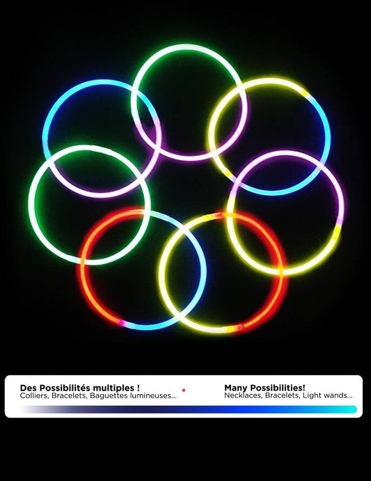100kpl neon rannekoruja