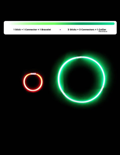 100kpl neon rannekoruja