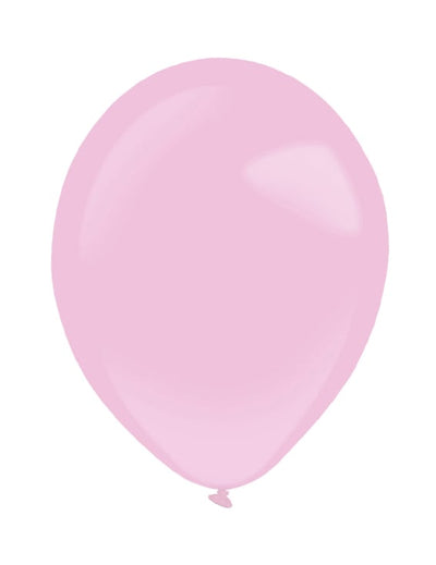 Mini ballons latex pour décoration rose clair