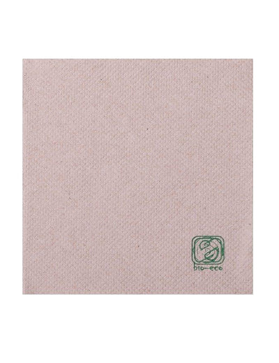 100 kompostoitavaa cocktail-serviettiä kierrätyskuidusta 20 x 20 cm