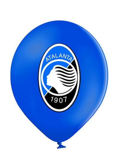 12 Atalanta™-lateksipalloa, sinisiä ja mustia, 30 cm
