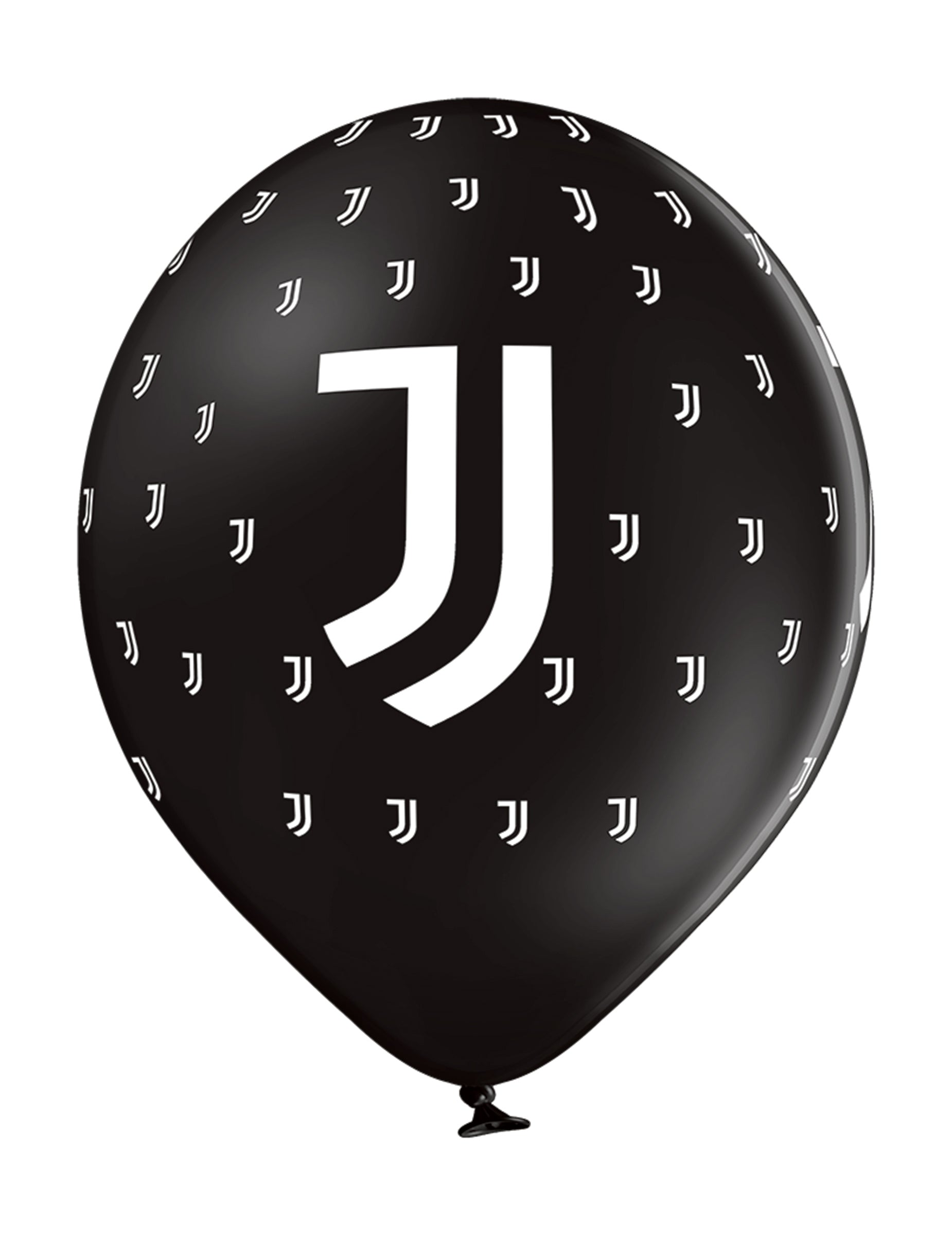 Ballon noir imprimé des ballons en latex Juventus pour fête