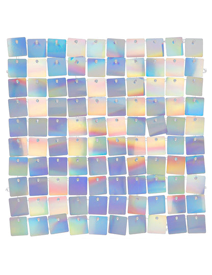 12 kpl sateenkaarenvärisiä taustapaneeleita 30 x 30 cm