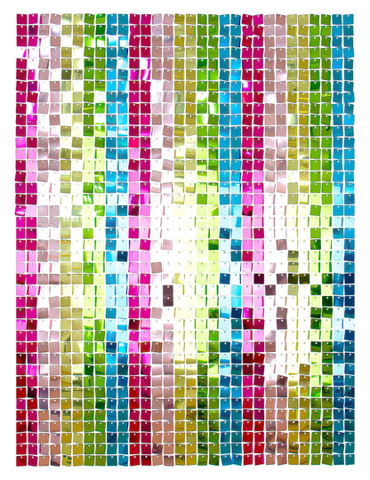12 kpl monivärisiä taustapaneeleita 30 x 30 cm