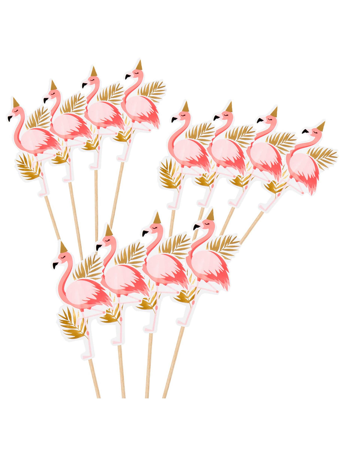 Yleiskuva 12 puisen tikun erästä Flamant Tropic