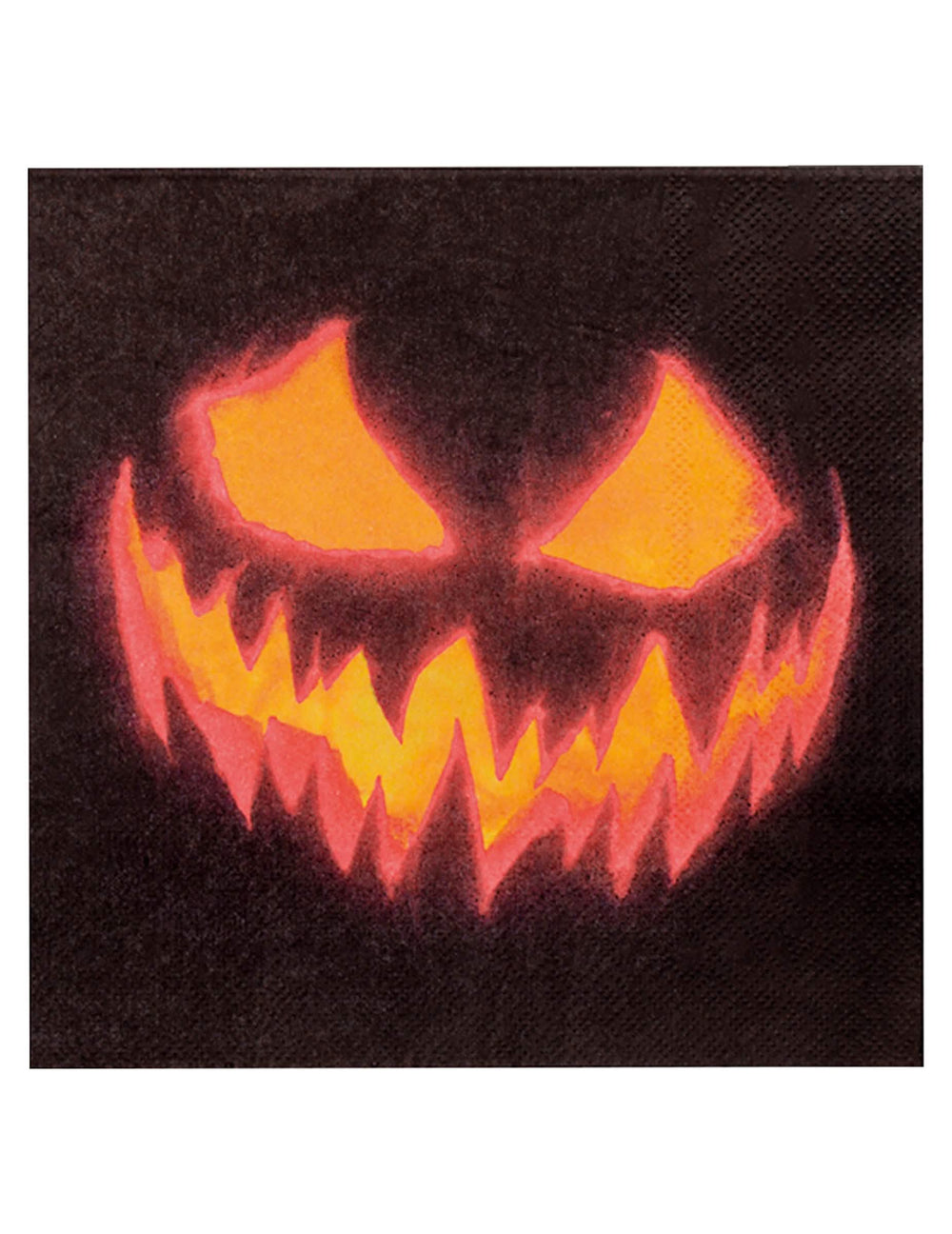 paperiservetit pelottavat kurpitsat halloweeniin mustina ja oransseina