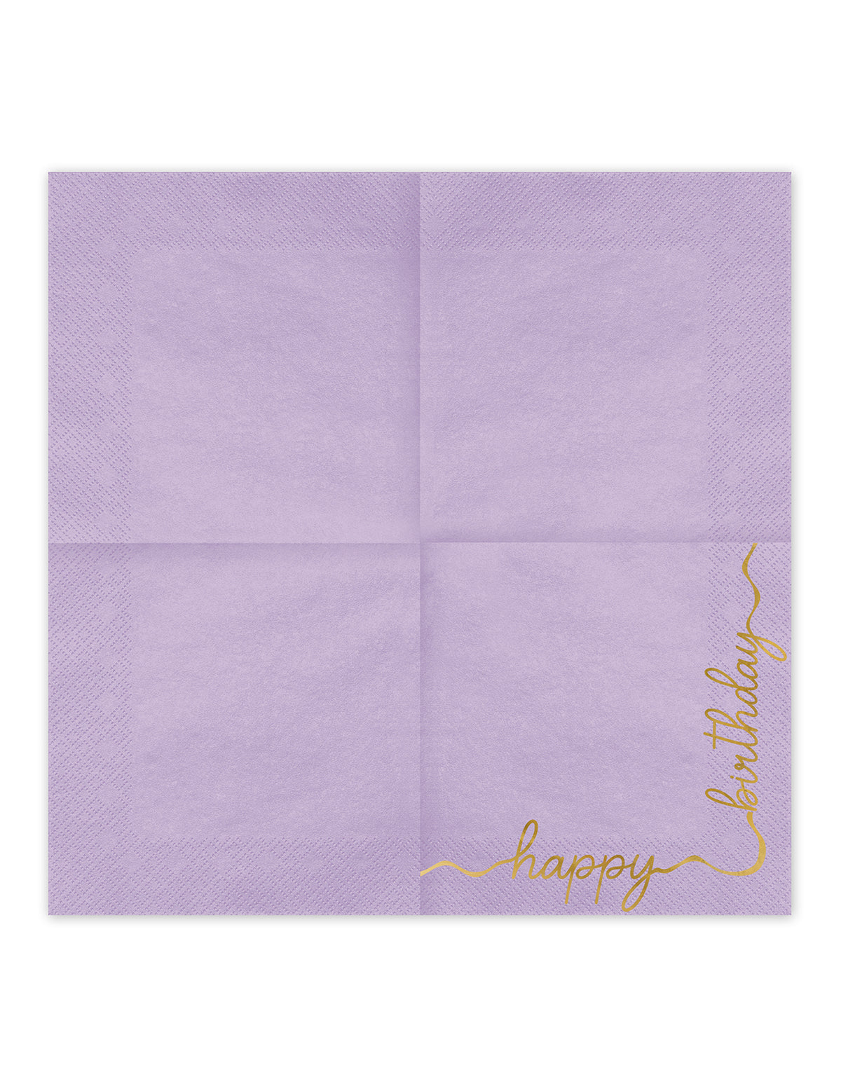 12 Paperilautasliinaa Happy Birthday pastelli ja kulta 33 × 33 cm
