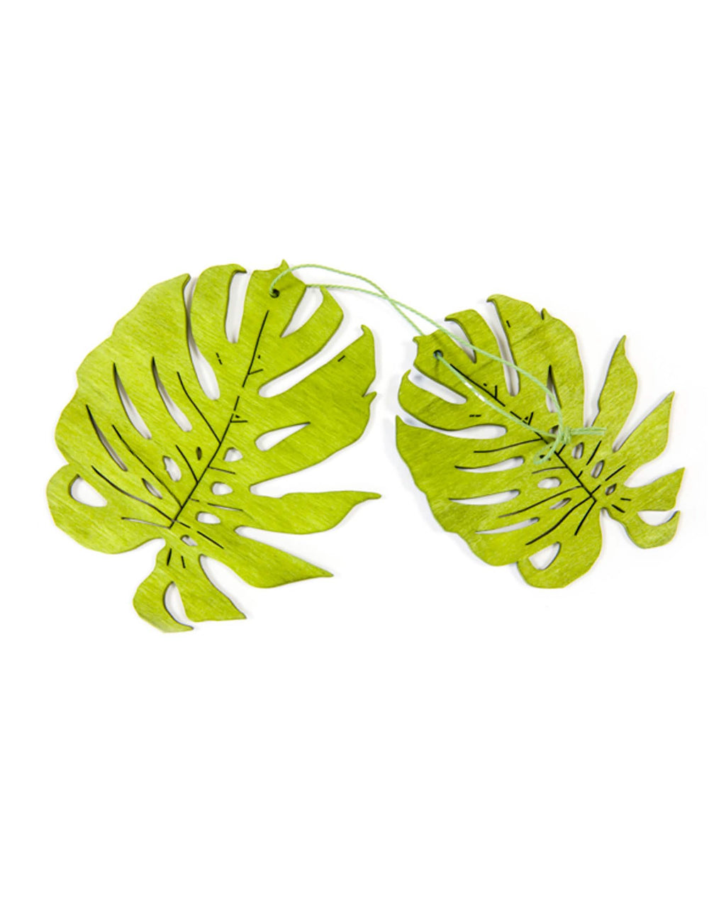 Puisiset puisiset puusta juhlaan vihreät