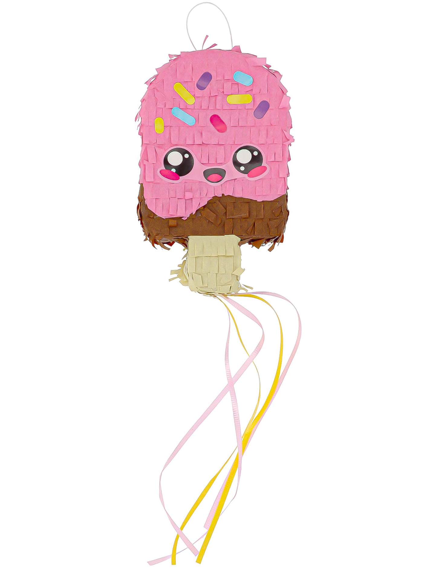 2 Kawaï Party -minipiñataa donitsi & jäätelö 15 cm