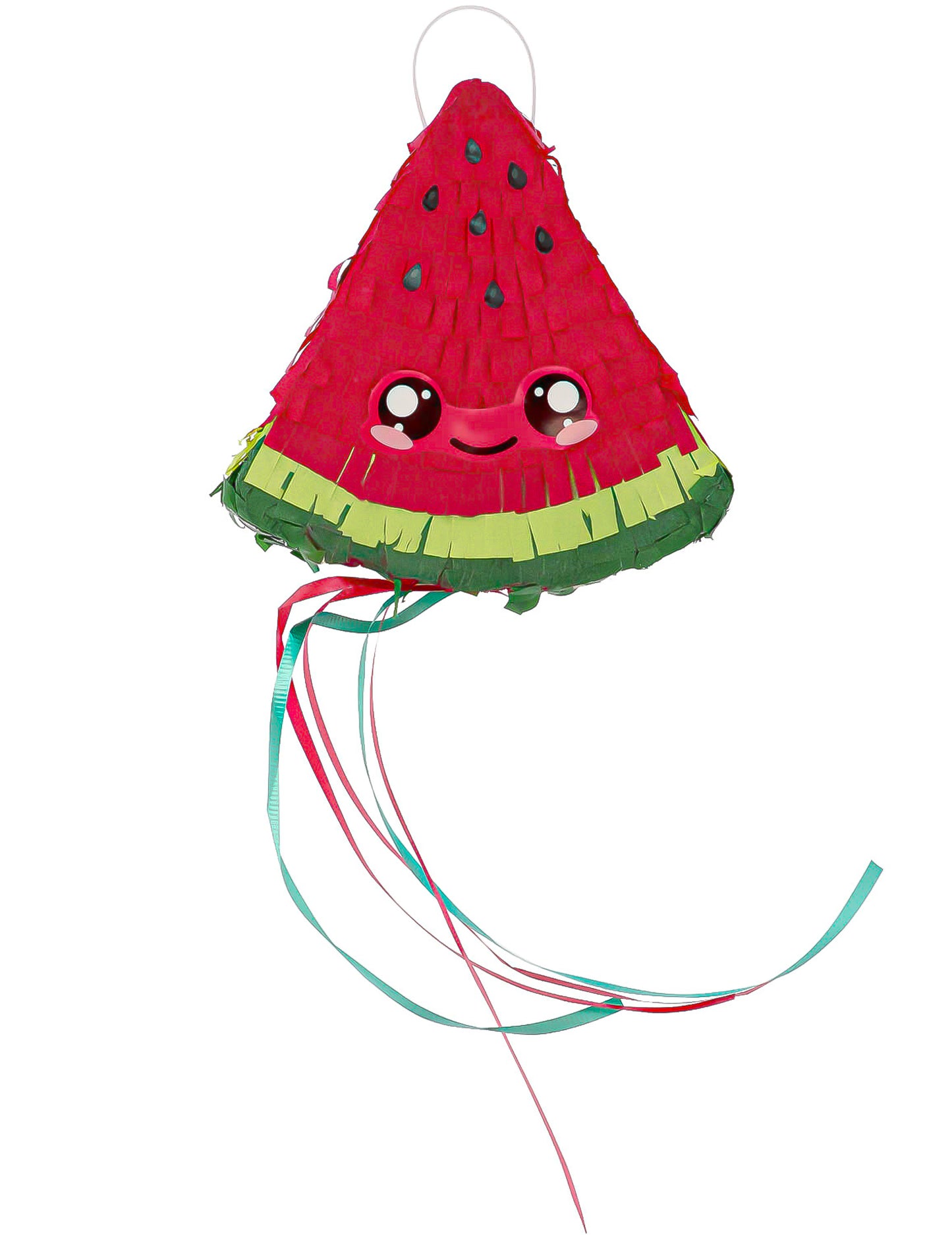 2 Kawaï Party -minipiñataa vesimeloni & avokado 15 cm