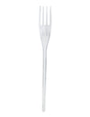 Fourchette pour décoration de table plastique transparent