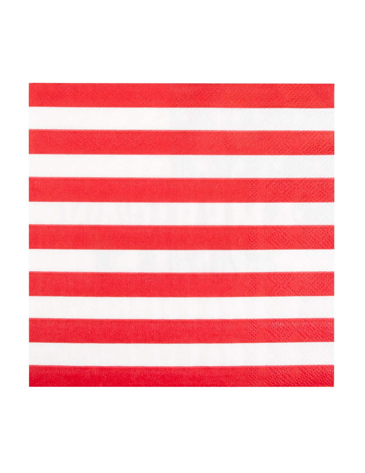 Amerikan Party -servettien puna-valkoraitojen yksityiskohta