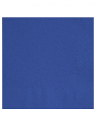 Serviettes en papier pour fête bleu marine