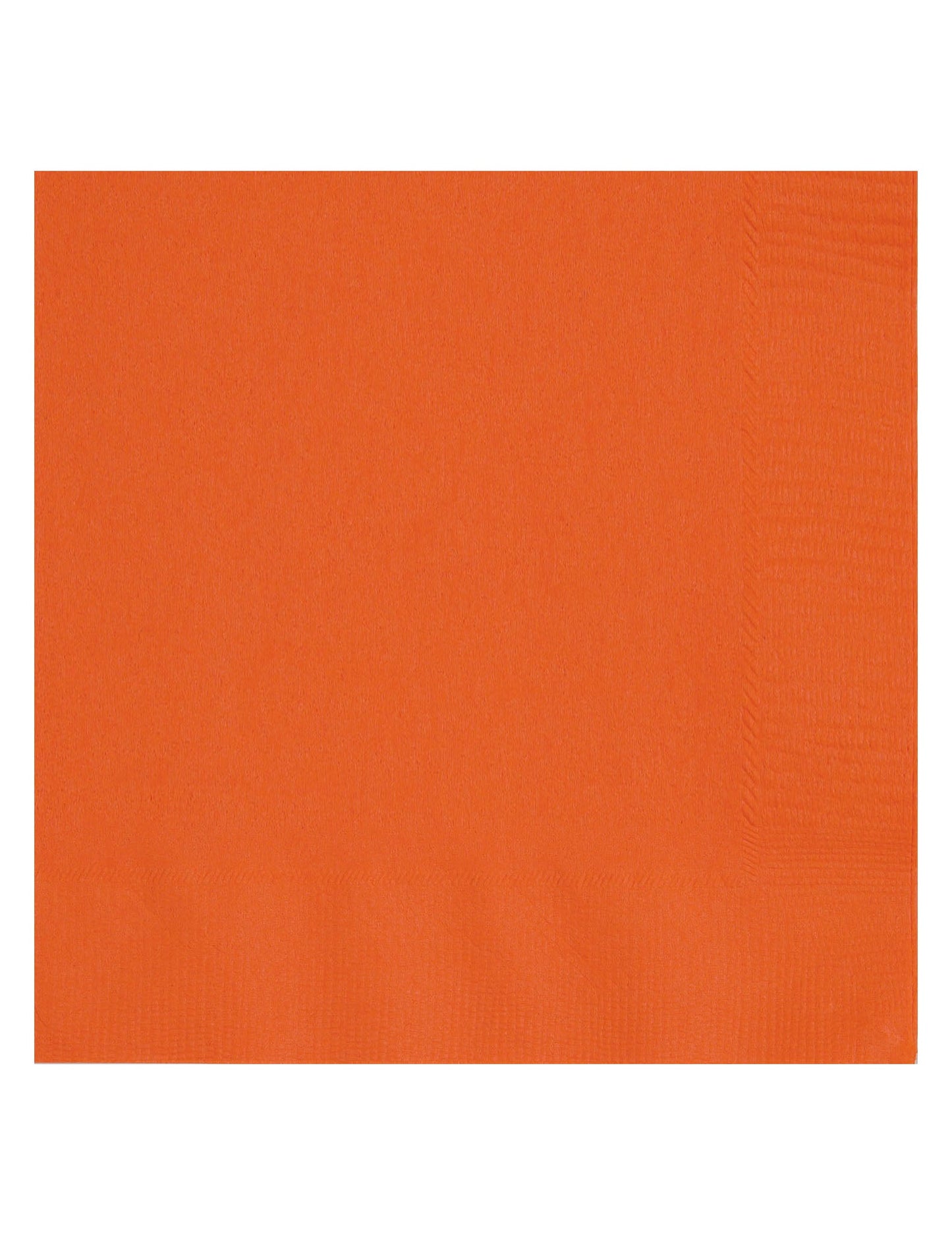 Serviettes en papier pour fête orange