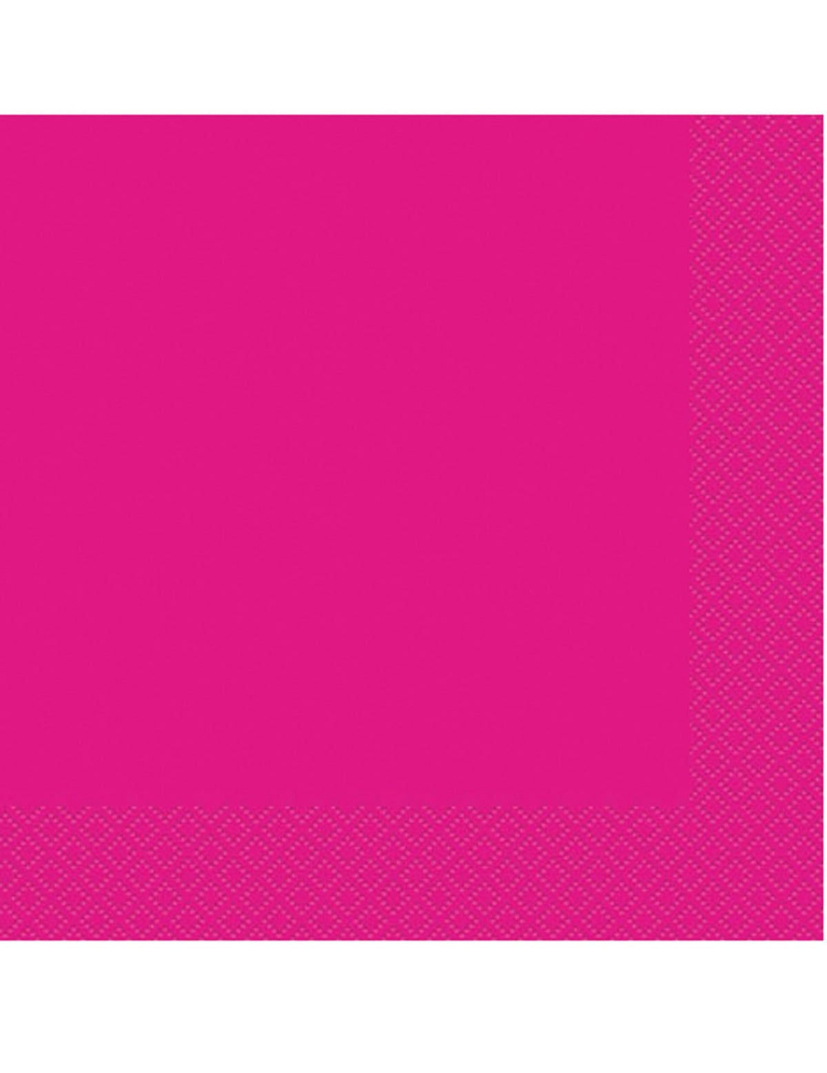 Serviettes en papier rose fuchsia