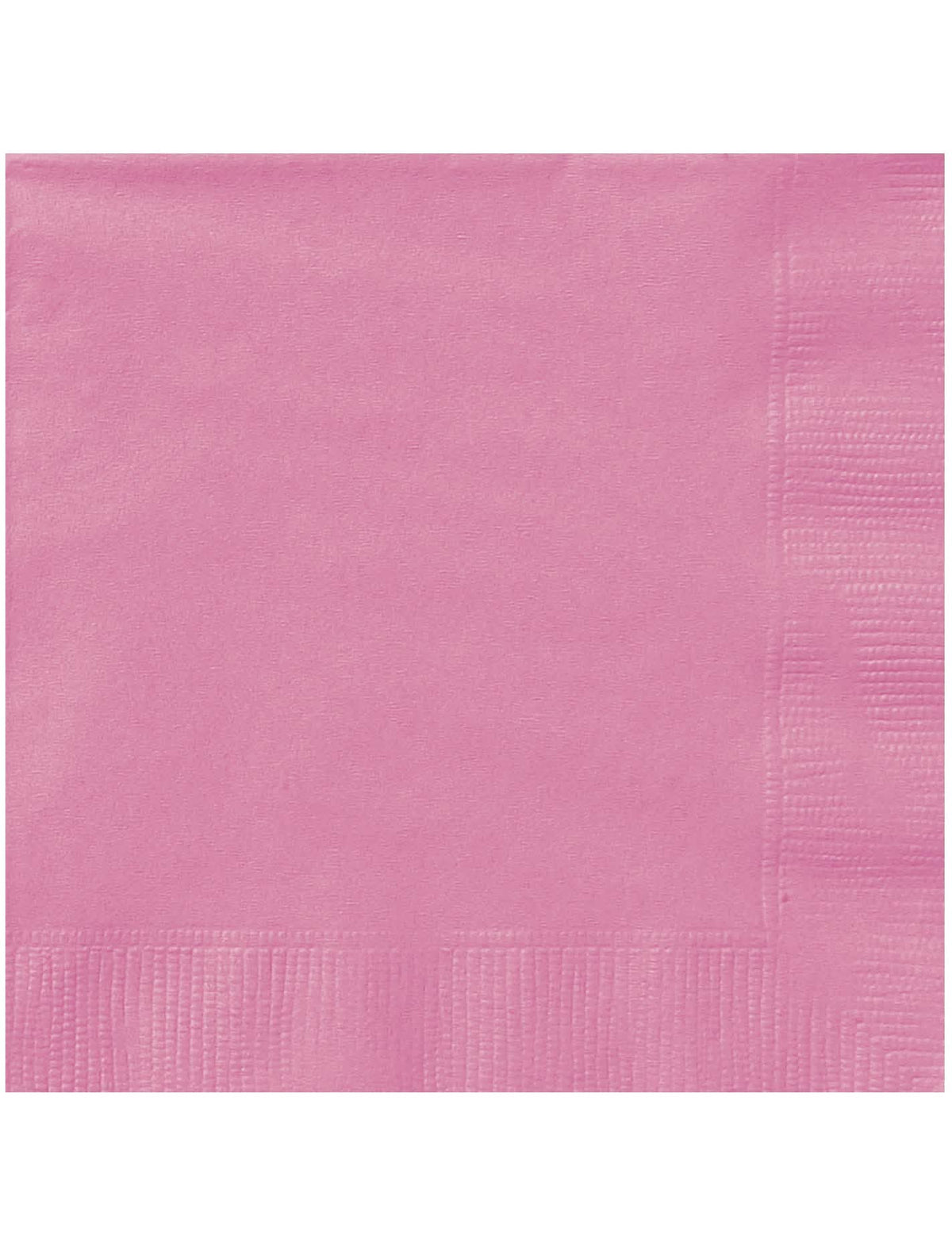 Serviettes en papier pour anniversaire et baptême roses