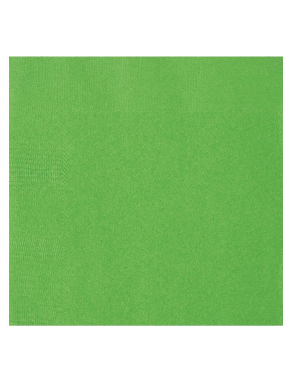 Serviettes en papier vert citron pour fête vert citron