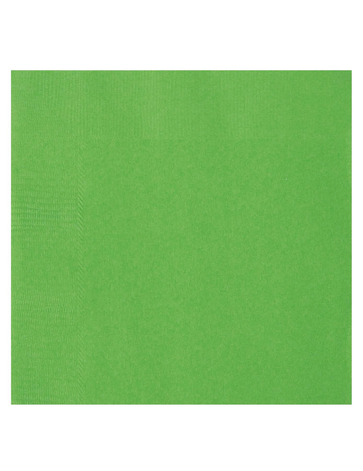 Serviettes en papier vert citron pour fête vert citron