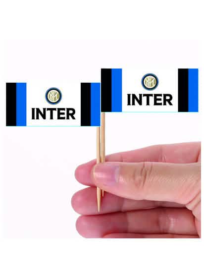 Pikit Inter™ sinisiä ja mustia juhliin