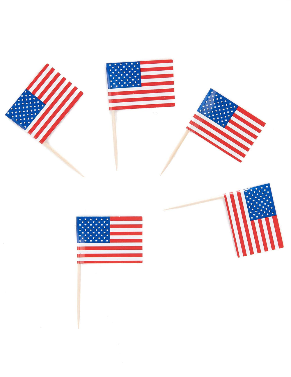 Lähikuva USA-lipputangosta