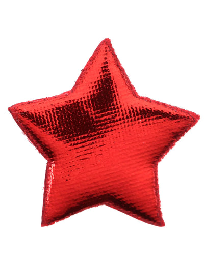 40 punaista koristetähteä 2,5 x 2,5 cm