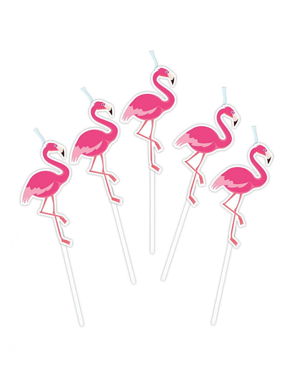 kynttilät tikkuissa flamingo party vaaleanpunainen