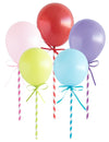 Décorations pour gâteau mini ballons pour fête multicolores à assembler