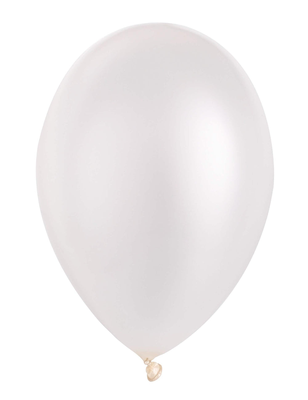 Ballons ivoires métallisés