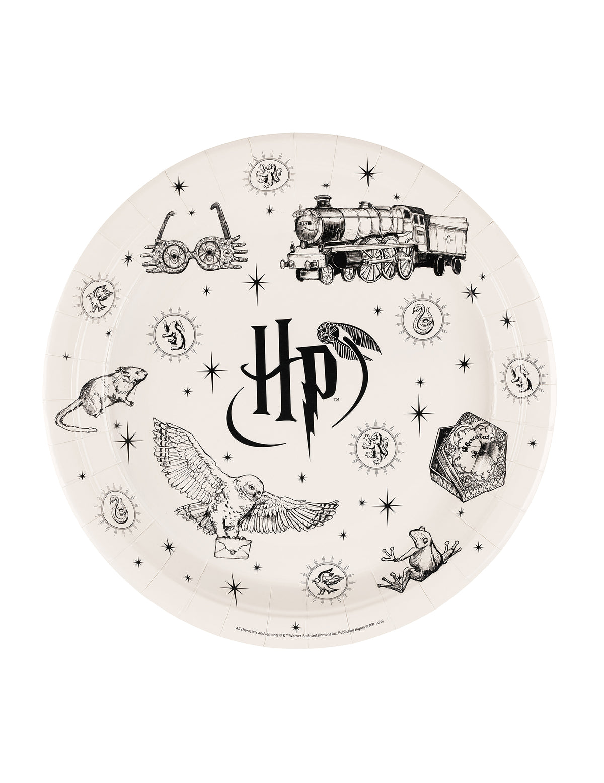 6 Harry Potter™ paperilautasta 23 cm
