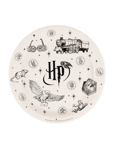6 Harry Potter™ paperilautasta 23 cm
