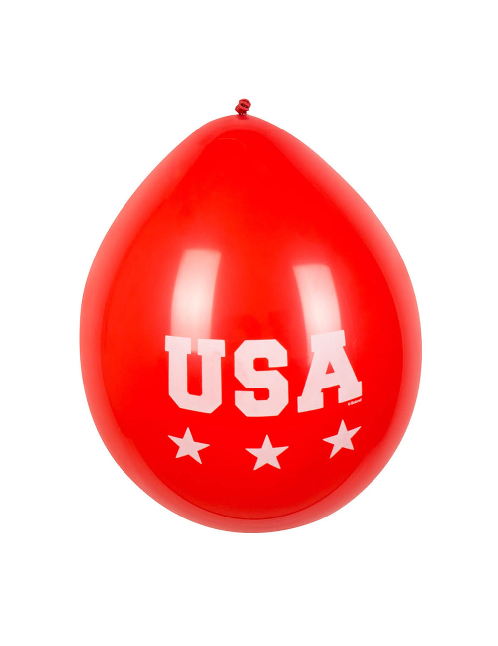 Lähikuva punainen ilmapallo 6 usa ilmapallot