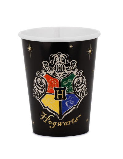 6 Harry Potter™ paperimukia Tylypahkan vaakuna 250 ml