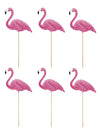 Pics flamants roses pour gâteaux rose