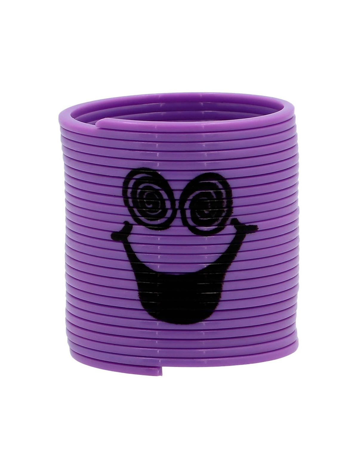 Zoomaus violettiin Slinkies Smileysin spiraalisilmäiseen jouseen