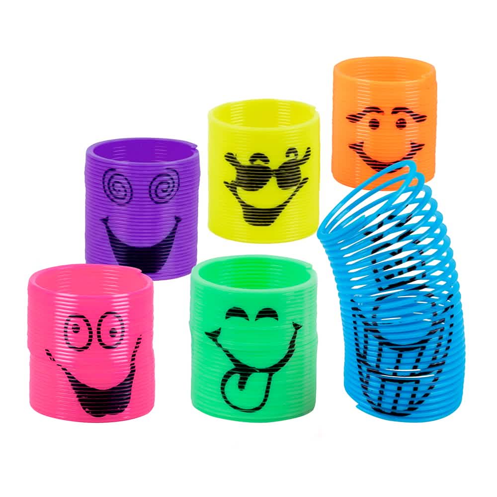 Slinky Smileys -moniväriset lapsille
