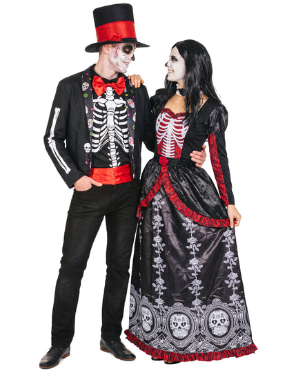 Meksikolainen Dia de los Muertos -parinaamiainen aikuisille