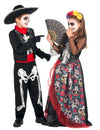 Meksikolainen Dia de los Muertos -parinaamiainen lapsille